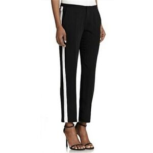 NWT Club Monaco Sarah Tuxedo Crop Pants XS